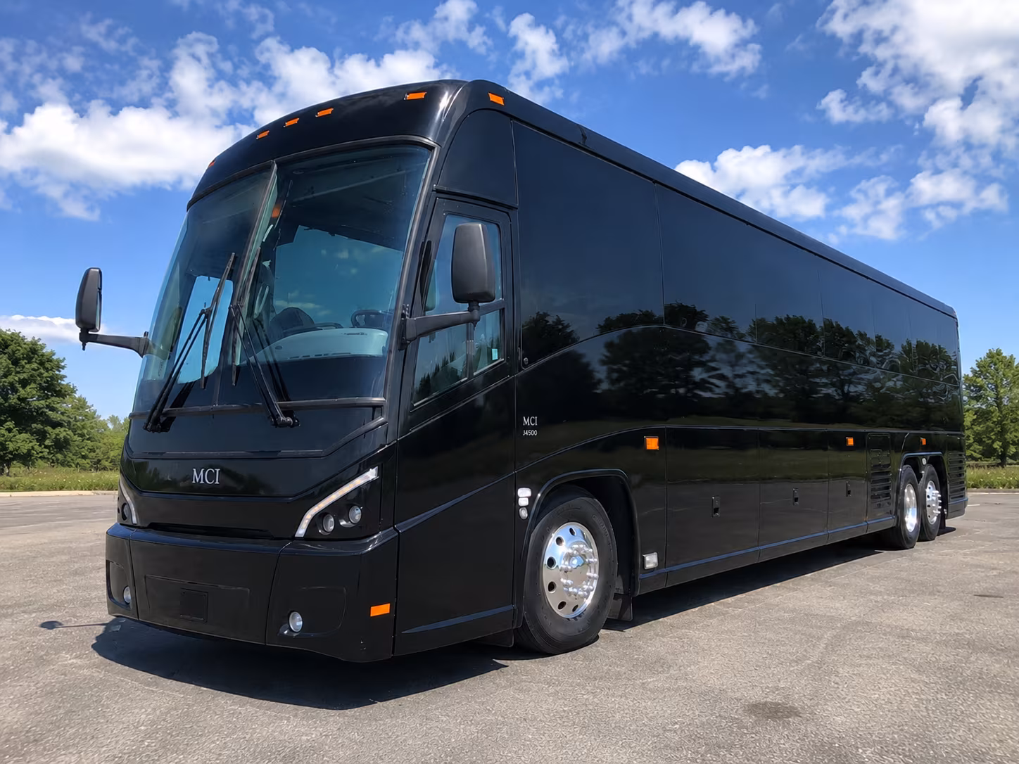 40-56 Passenger Charter Bus Exterior