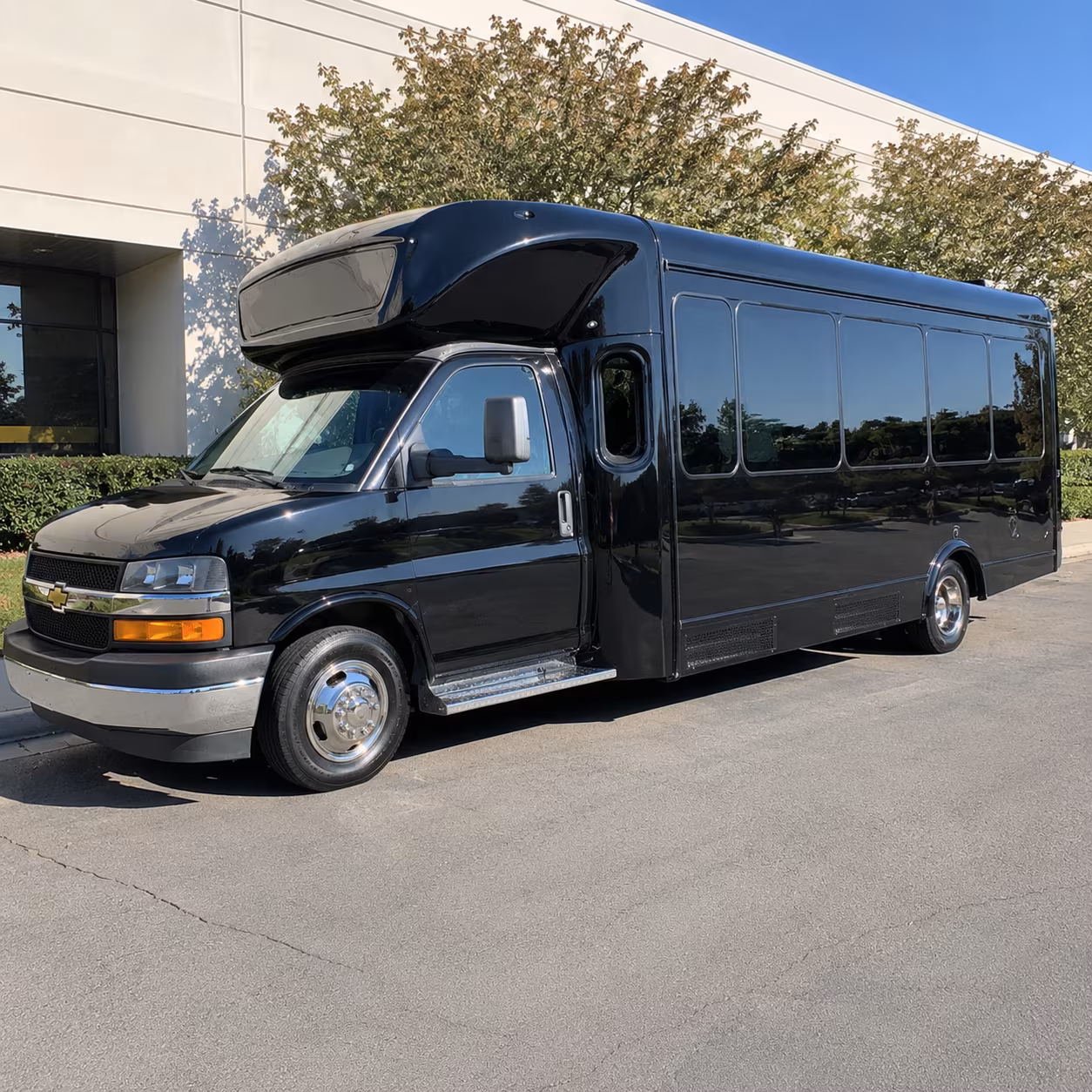 Passenger seating aboard a party bus rental serving El Monte