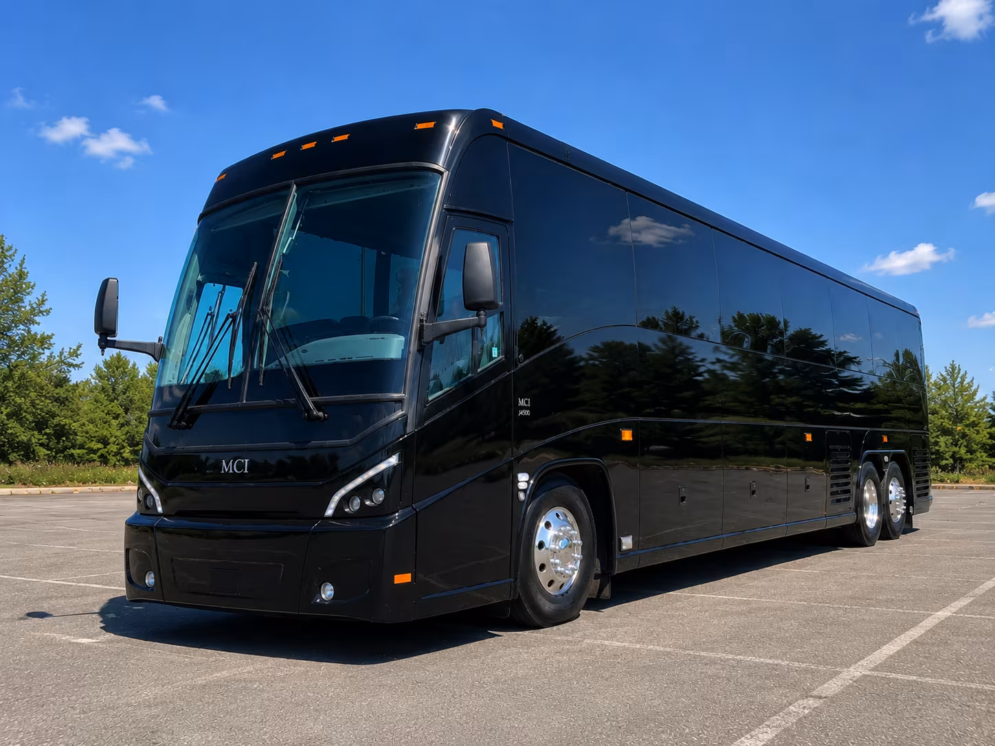 El Monte Airport Shuttle & Transportation party bus exterior
