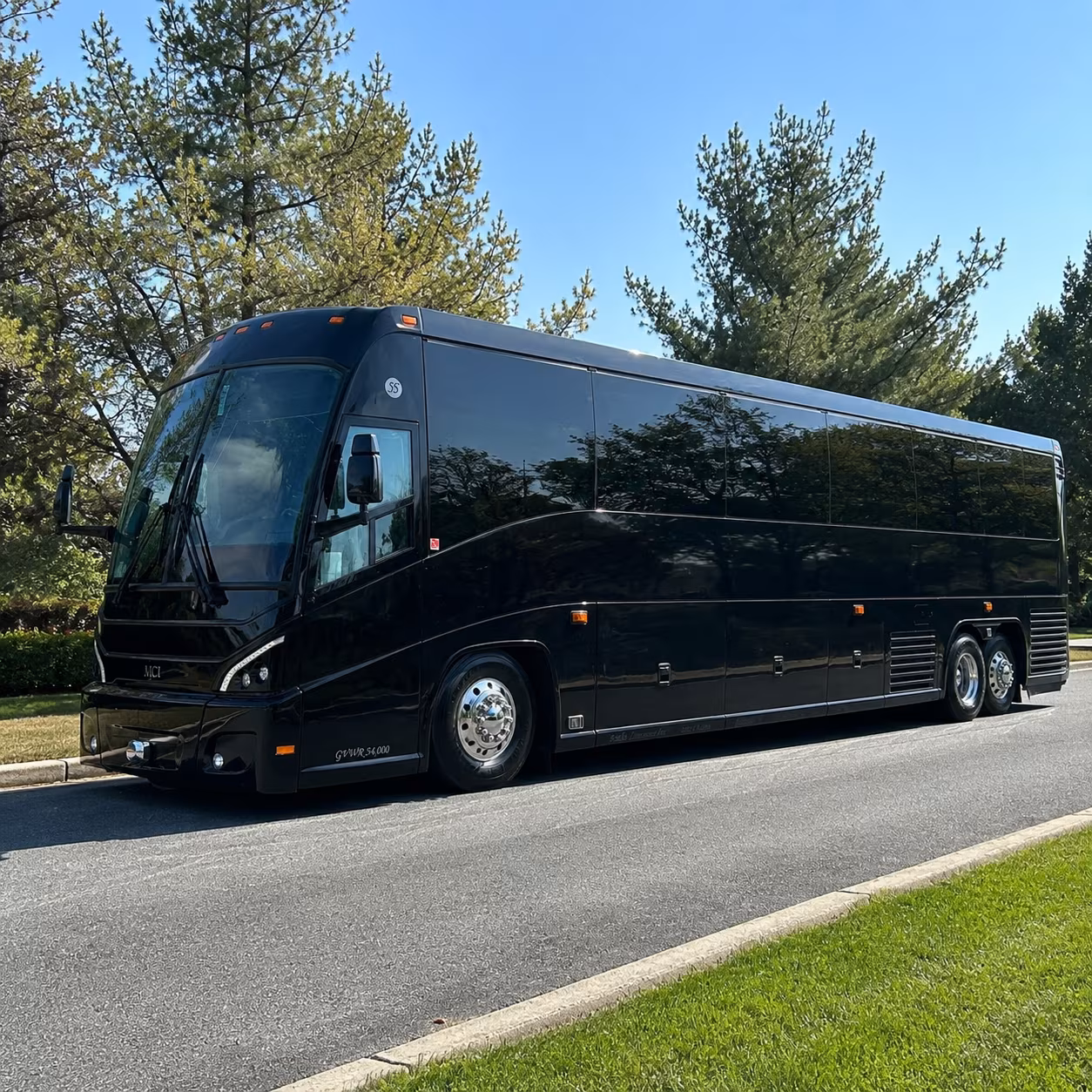 El Monte Airport Shuttle & Transportation party bus exterior