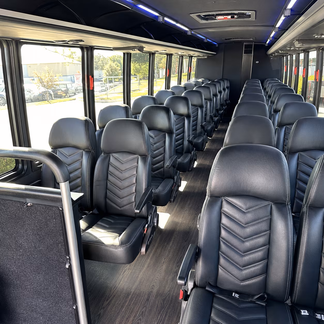 El Monte Airport Shuttle & Transportation party bus exterior