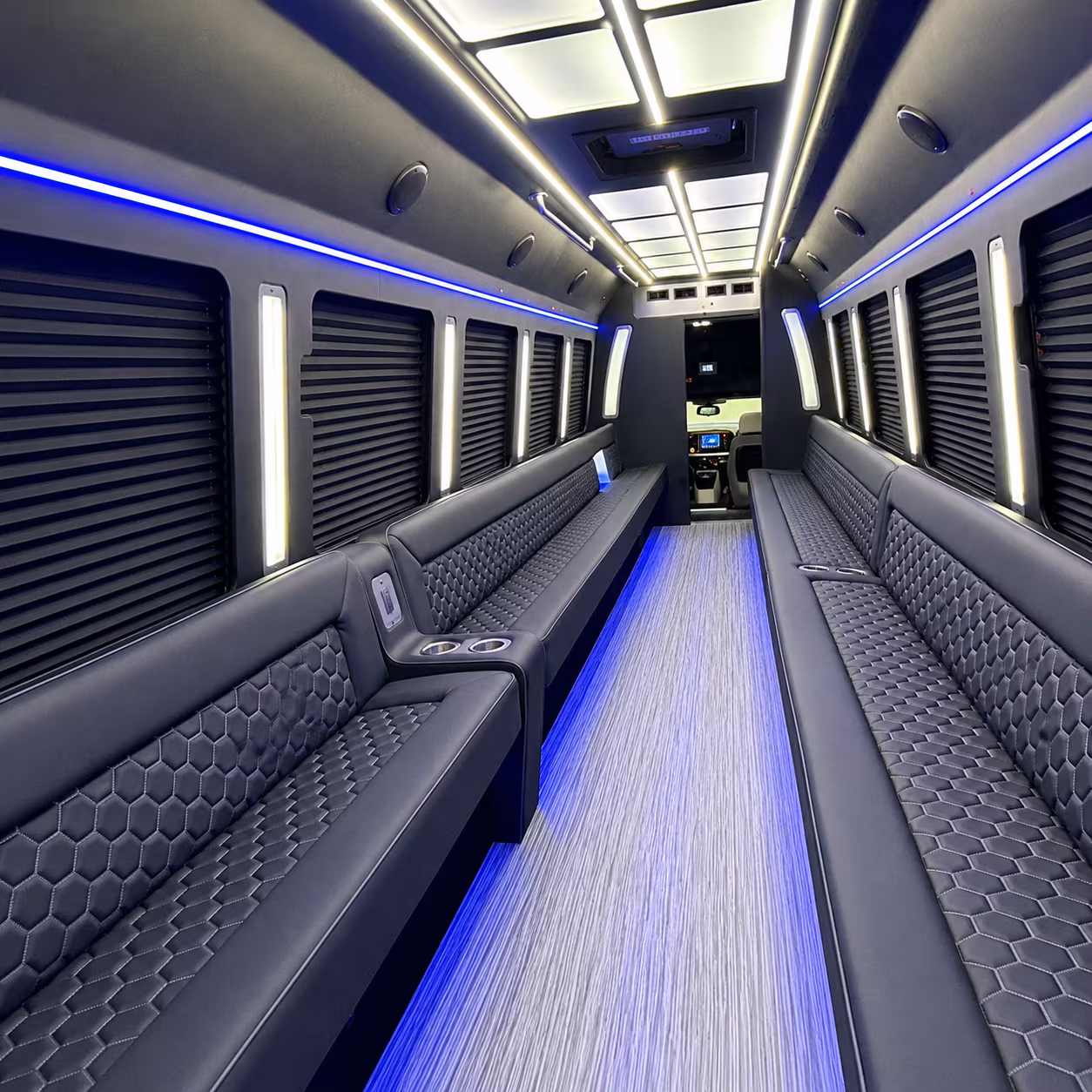 El Monte Concert & Music Festival Transportation party bus exterior