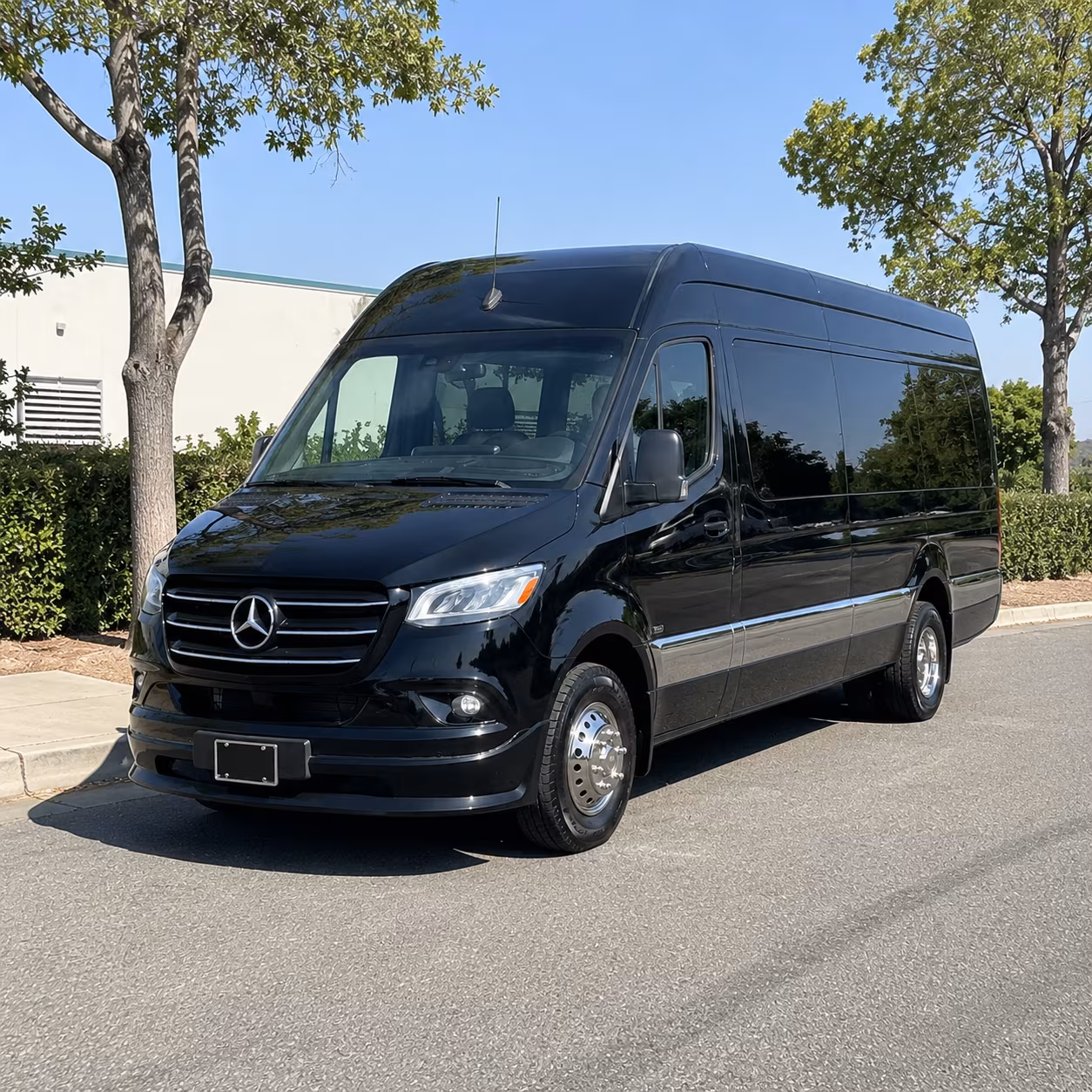 El Monte Corporate Transportation party bus exterior