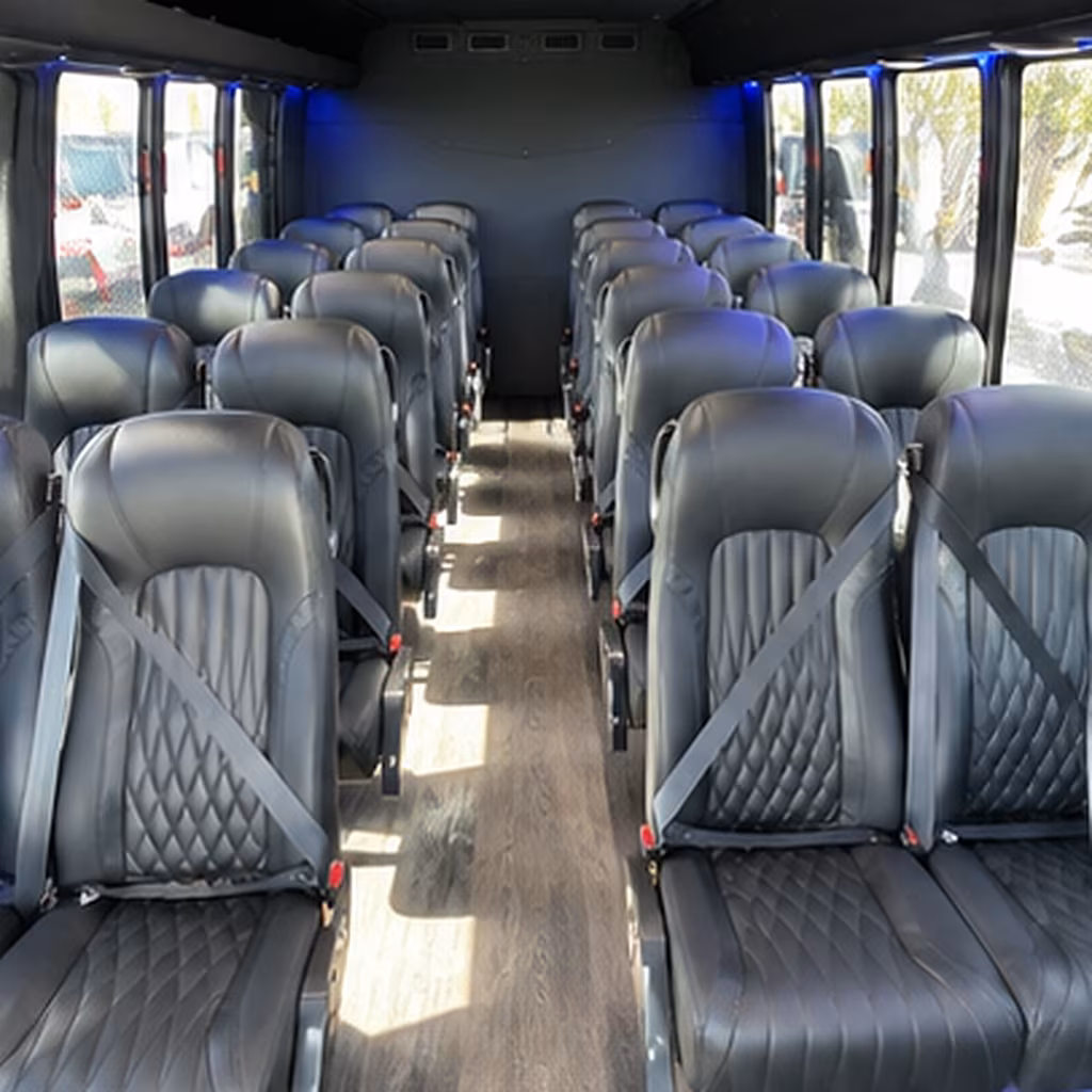 El Monte Corporate Transportation onboard seating