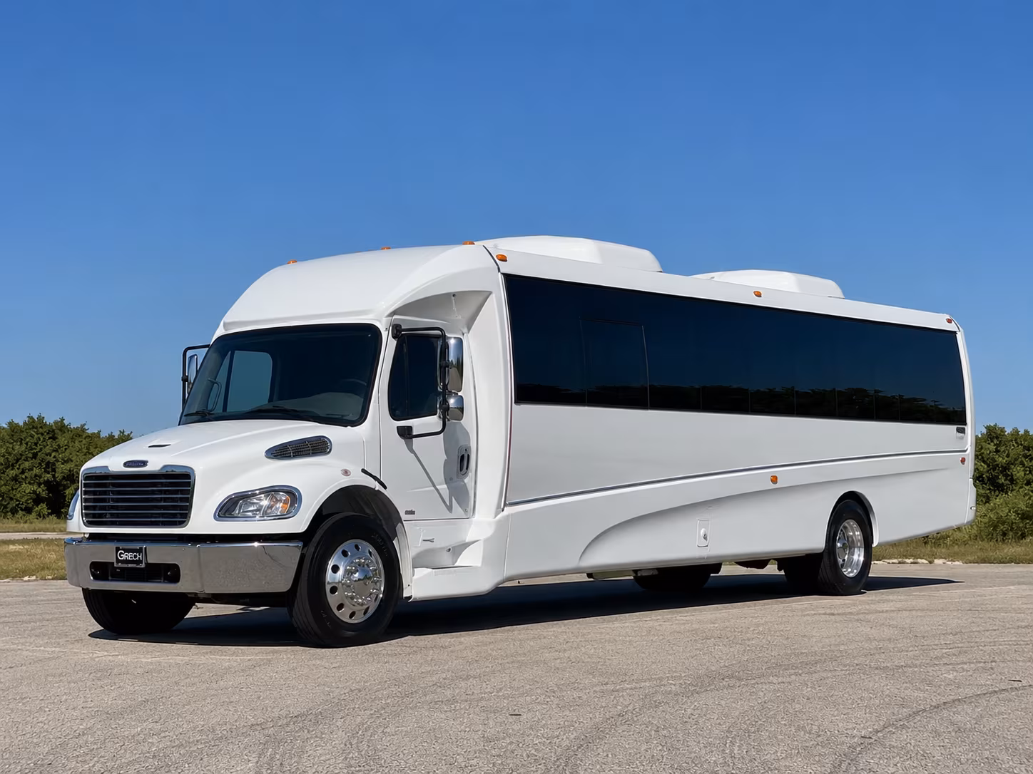 El Monte Private Event Transportation party bus exterior