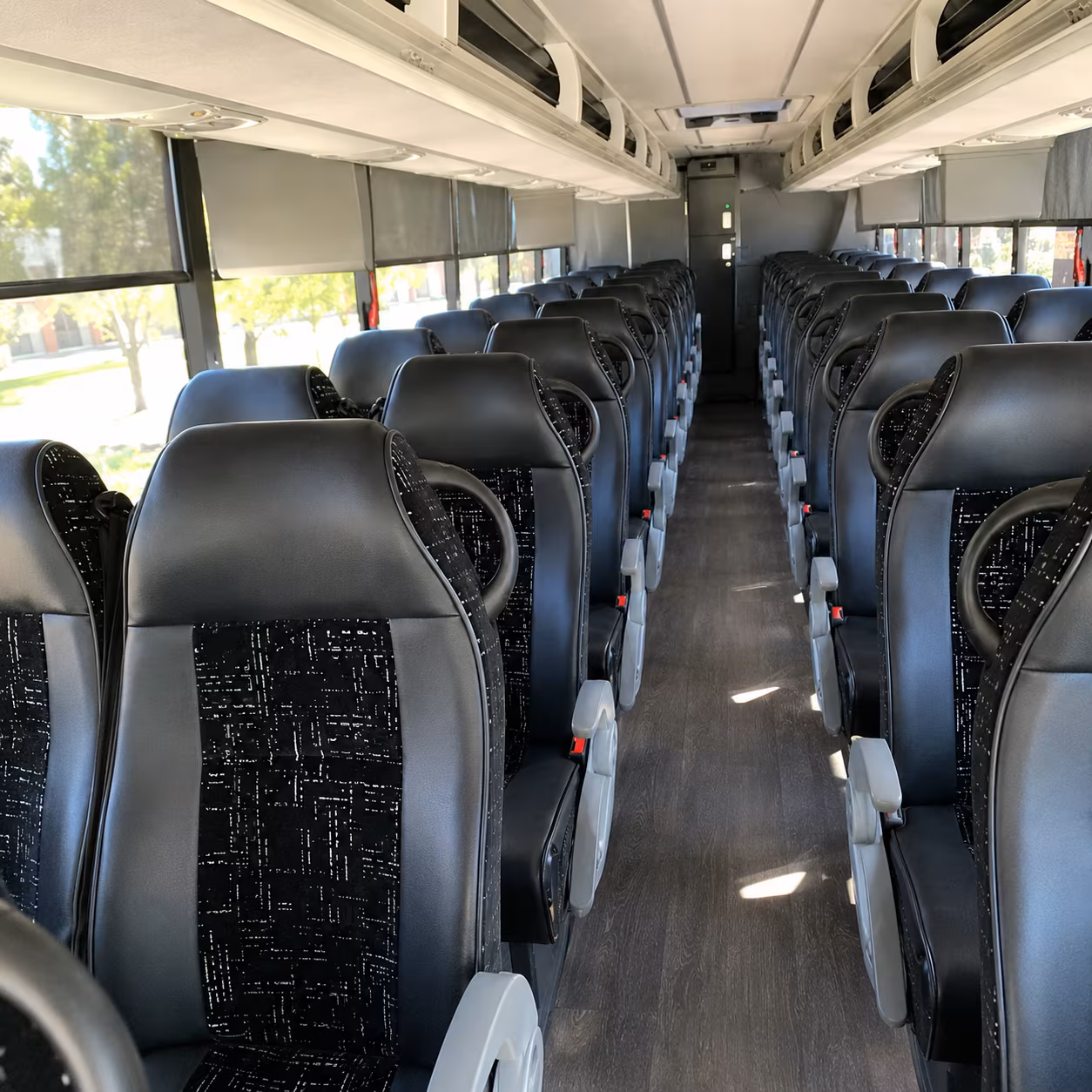 El Monte School Event Transportation party bus exterior