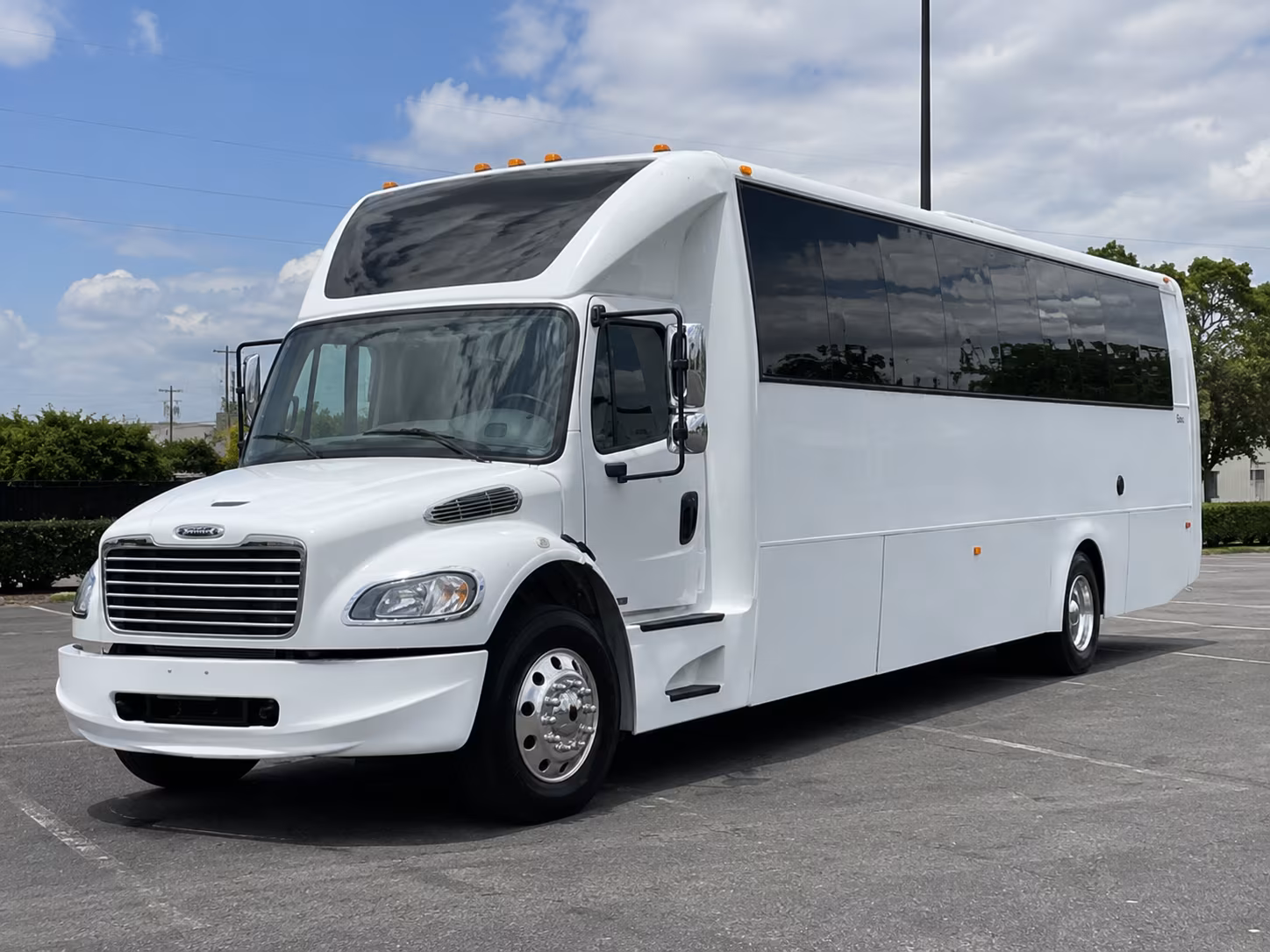 El Monte Sporting Event Transportation party bus interior