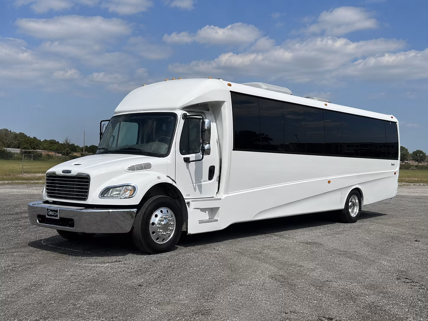 El Monte Wedding Transportation party bus exterior