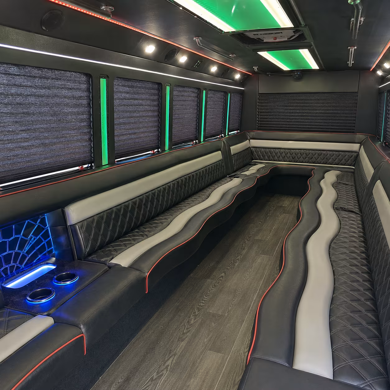 minibus interior