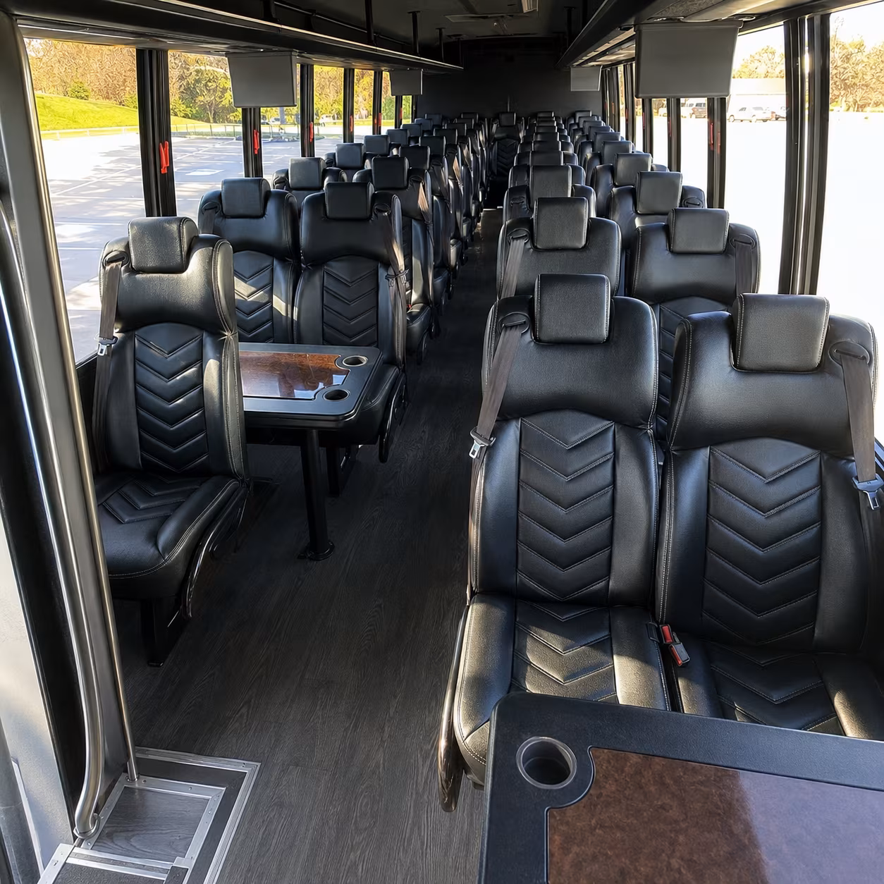 15-35 Passenger Minibus Inside