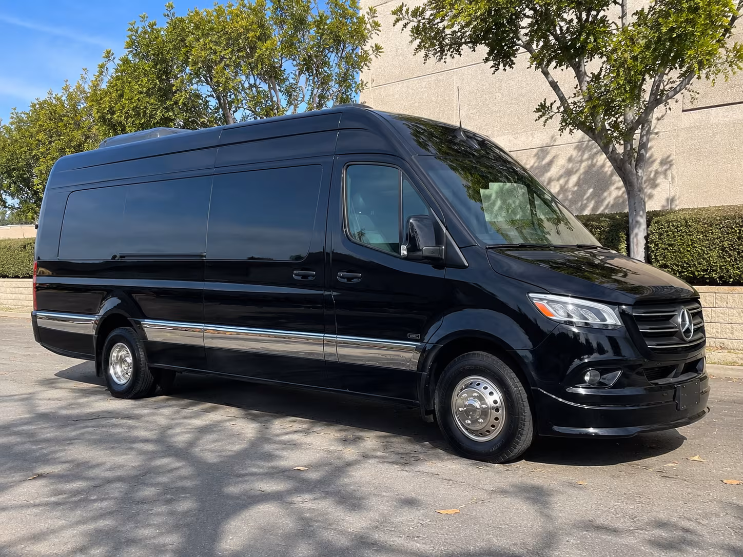 Sprinter Van Rental with Driver Exterior